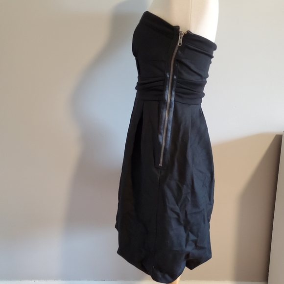 Diane Von Furstenberg Black Strapless Dress ~ 2 - Picture 3 of 5